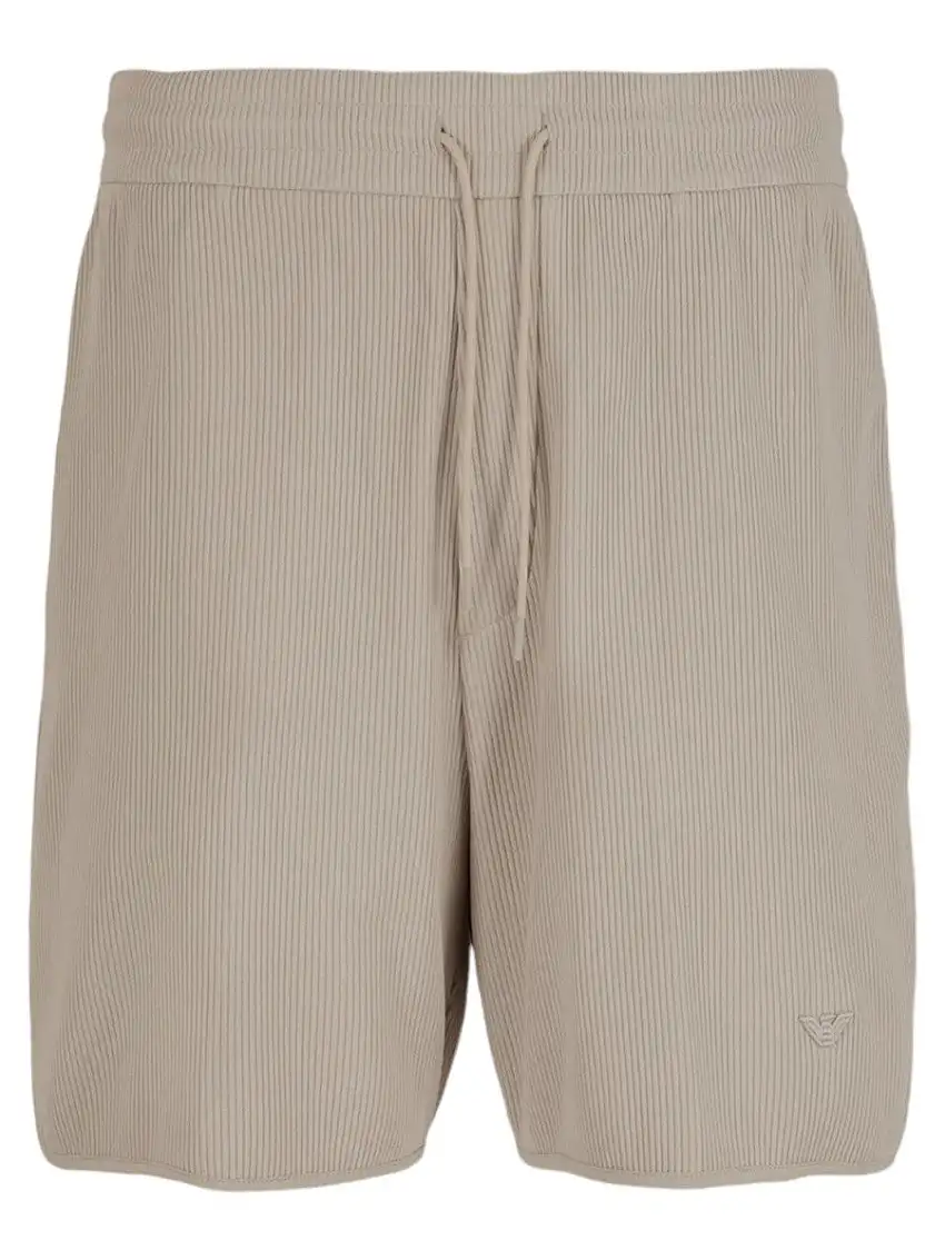 Bermuda Comfort Fit in Jersey Canneté | Coulisse e Tasche Pratiche